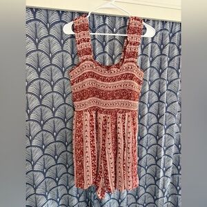 AEO smocked Romper